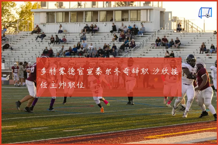 多特蒙德官宣泰尔齐奇辞职 沙欣接任主帅职位